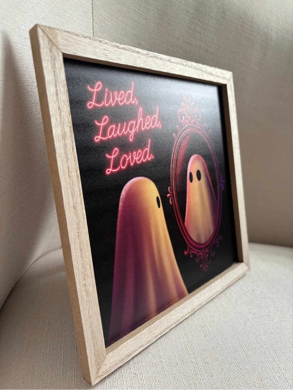Target Bullseye’s Playground Ghost Art Frame